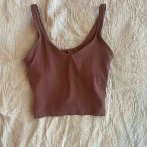 RARE SPICED CHAI LULULEMON ALIGN TANK!!